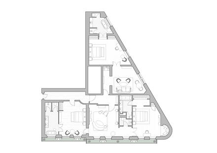Kensington Suite floor plan