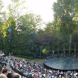outdoor theatre in park near The Marylebone hotel