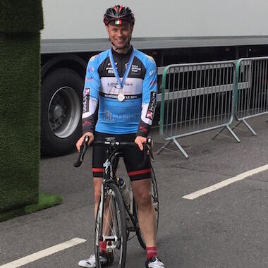 Eddie Keelan finished the Peter McVerry Cycle as part of the charity outreach of The Doyle Collection. 