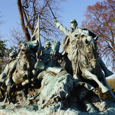 Ulysses US Grant Civil War Memorial in Washington DC 