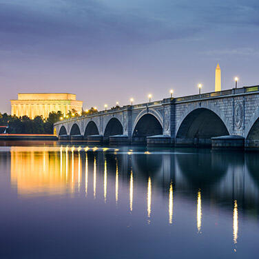 View of the Potomac in Washington