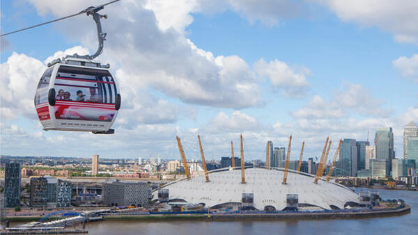Emirates airline cable car