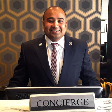 Concierge at The Marylebone