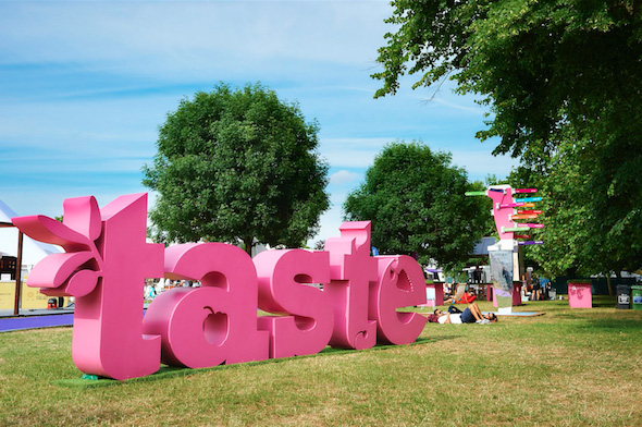 the taste of london food festival in regents park with the marylebone hotel and the doyle collection 
