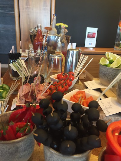 The River Lee have a DIY Brunch Bar so you can make a perfect Bloody Mary in Cork city. 
