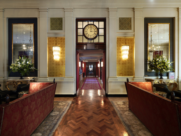Lobby in The Bloomsbury, London