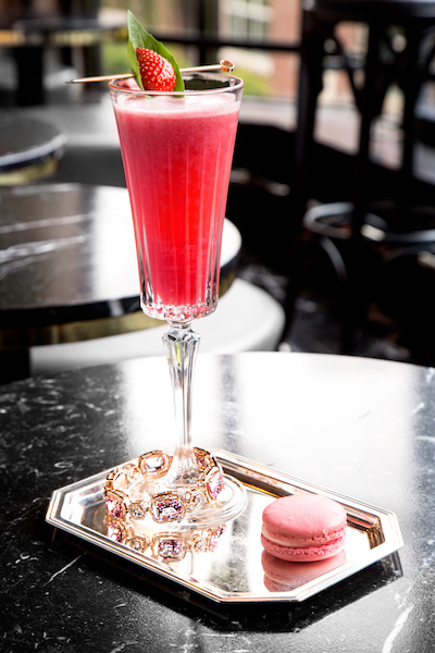 Enjoy a fashionable cocktail with Dom Perignon in The Westbury, in collaboration with Boodles of Grafton Street. 