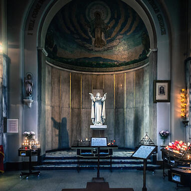 Visit the remains of St Valentine in Dublin, right by The Westbury