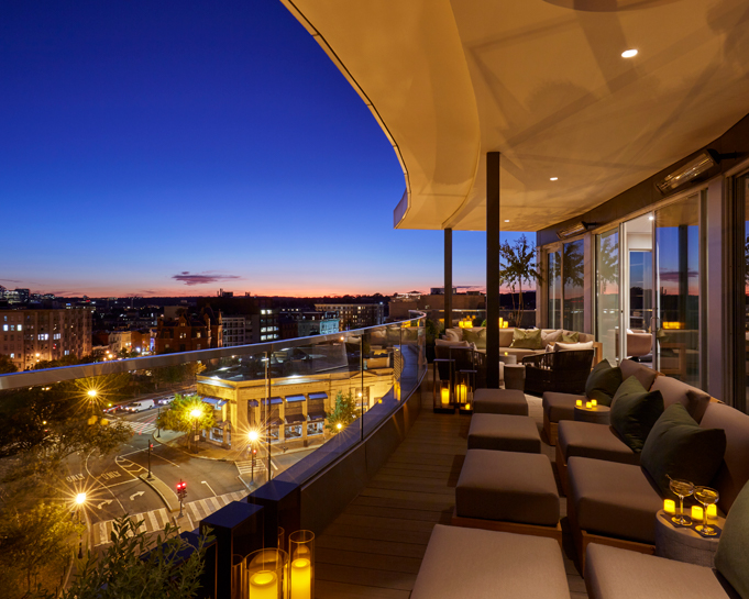 Penthouse Suite Terrace at The Dupont Circle