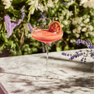 Summer cocktail at Dalloway Terrace