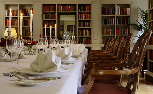 Private Dining in the Seamus Heaney Library at The Bloomsbury