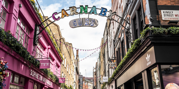 Carnaby sign in London Soho