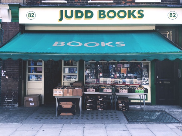 The exterior of Judd Books
