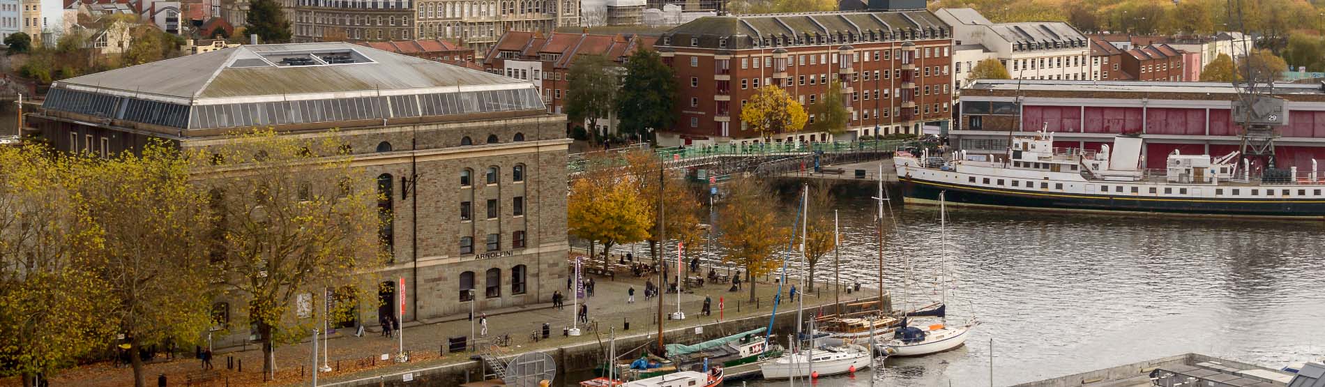 Birdseye view of Bristol