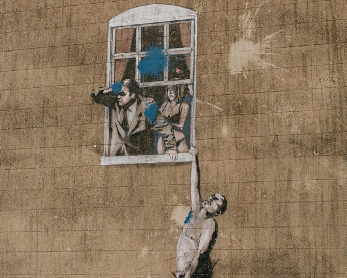 Banksy artwork in Bristol