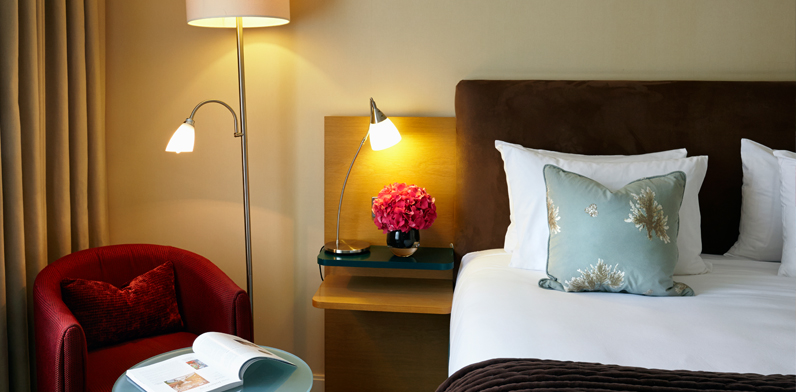 bedroom at The Croke Park hotel in Dublin