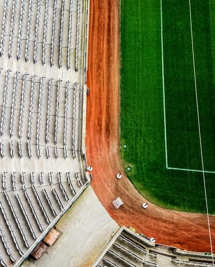 Arial view of Croke Park Stadium