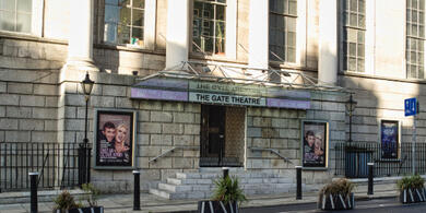 The iconic exterior of Dublin’s Gate Theatre
