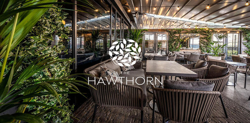 Outside terrace at Hawthorn
