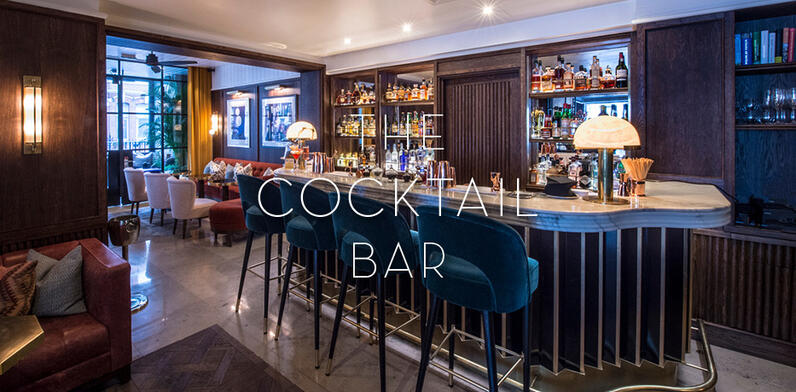 The cocktail bar at The Marylebone
