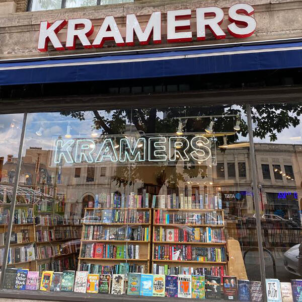 Window of a book store