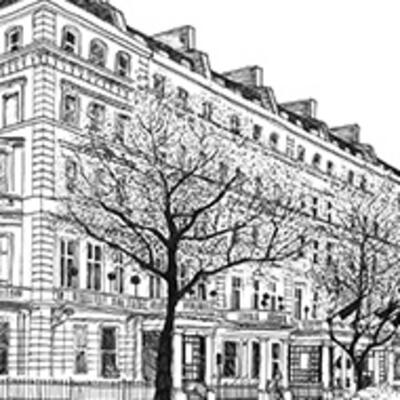 Kensington Hotel Square Sketch 