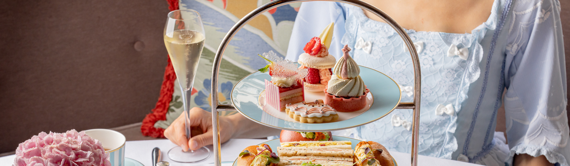 Luxury Marie Antoinette afternoon tea experience at The Kensington Hotel