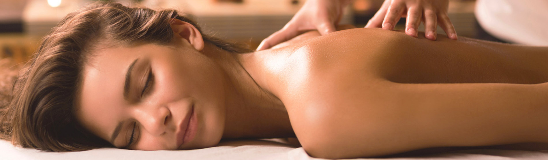 Woman having a massage