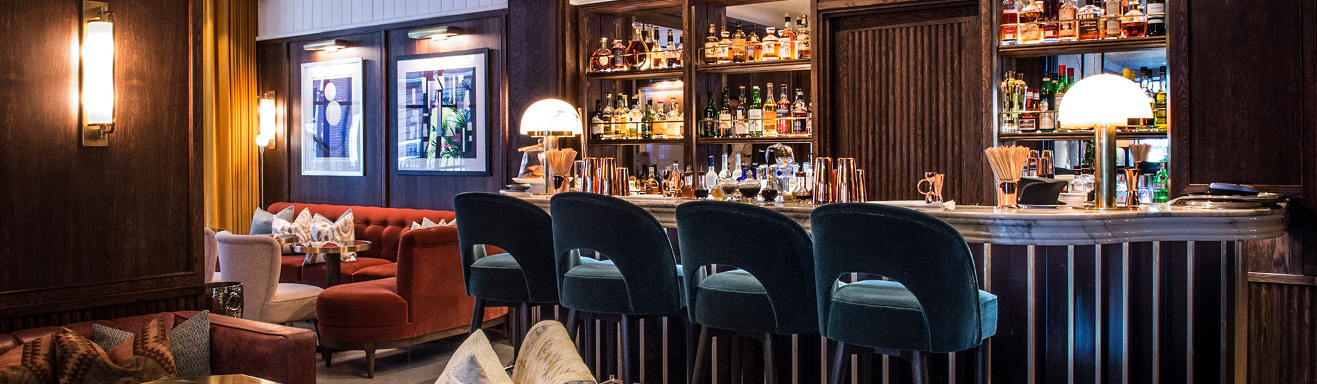 The cocktail bar at The Marylebone