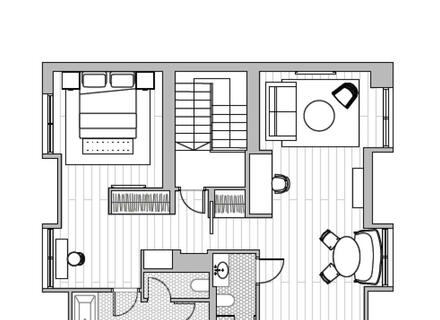 Loft suite floorplan 