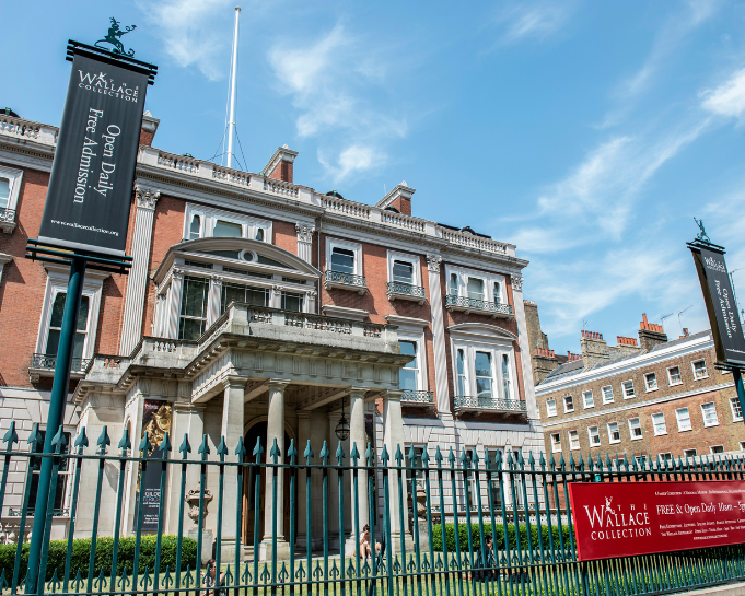Exterior view of Wallace Collection Museum