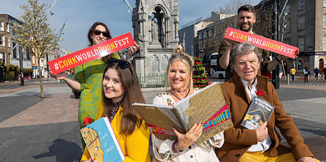 People attending Cork's world book festival
