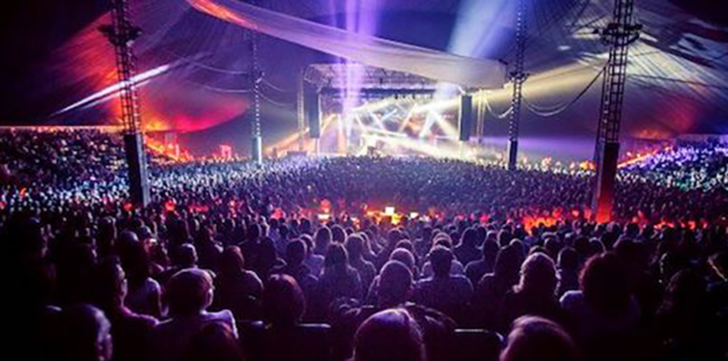 Audience at live at the Marquee in Cork