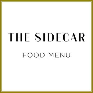 The Sidecar Food Menu 