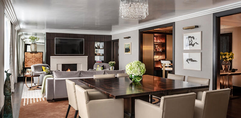 P.V. Suite Dining & Living Space