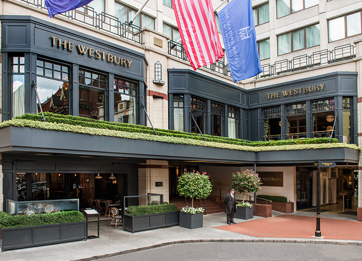THe exterior of The Westbury hotel