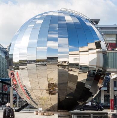 Mirror Ball at Bristol Planetarium